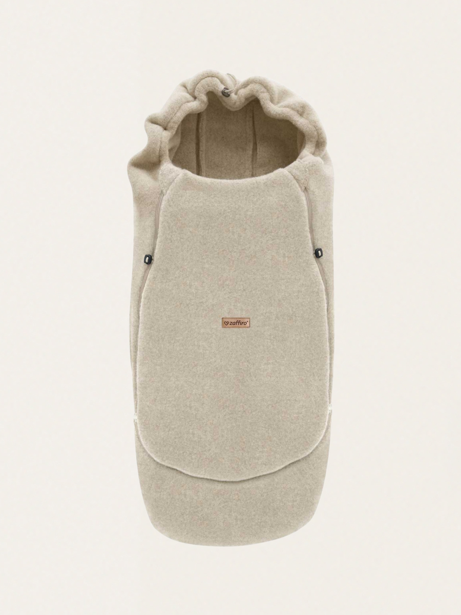 Ciepły śpiworek regulowany z wełny premium Sierra 0-36M Beige