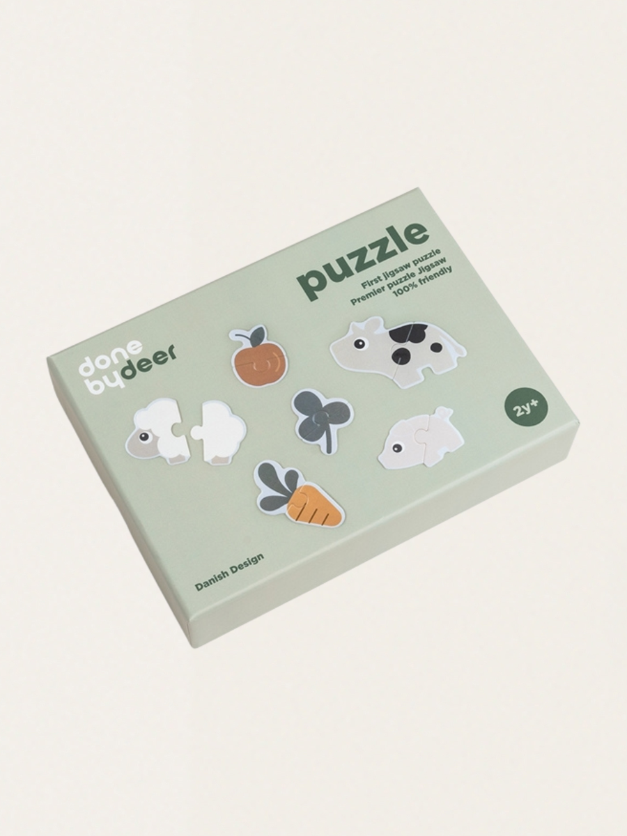 Pierwsze Puzzle dwuelementowe Tiny Farm