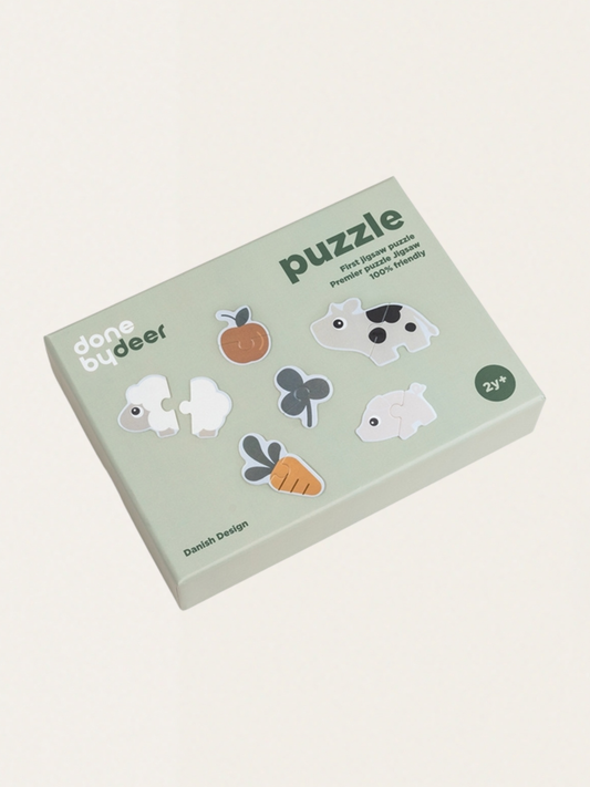 Pierwsze Puzzle dwuelementowe Tiny Farm