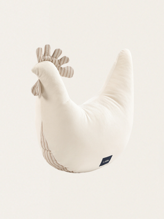 Poduszka do karmienia Kura Babci Dany Velvet Stripes Beige