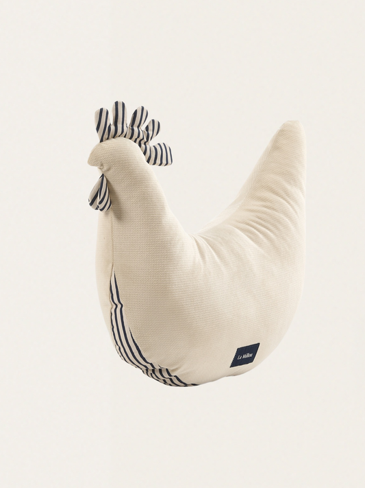 Poduszka do karmienia Kura Babci Dany Velvet Stripes Navy