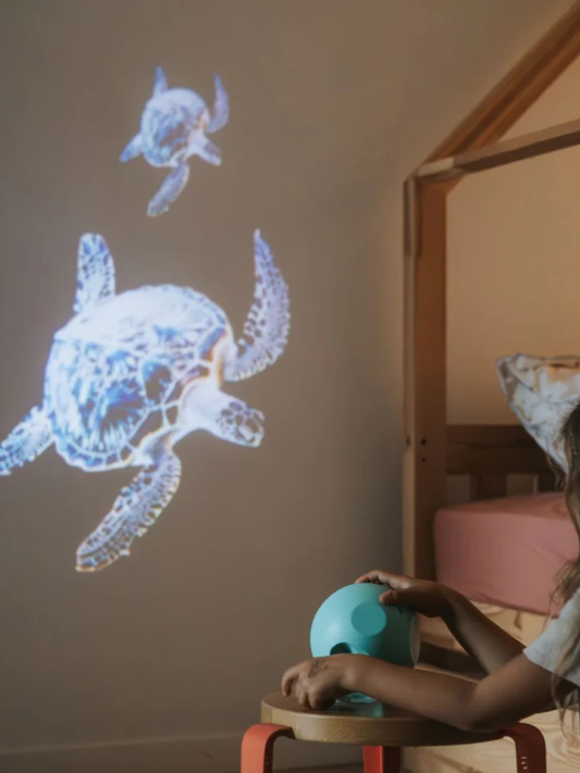 Projektor ścienny Ocean and seas z głośnikiem bluetooth