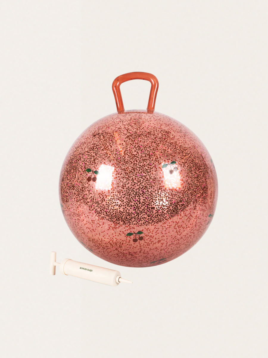 Piłka do skakania Glitter Jump Ball Cherry