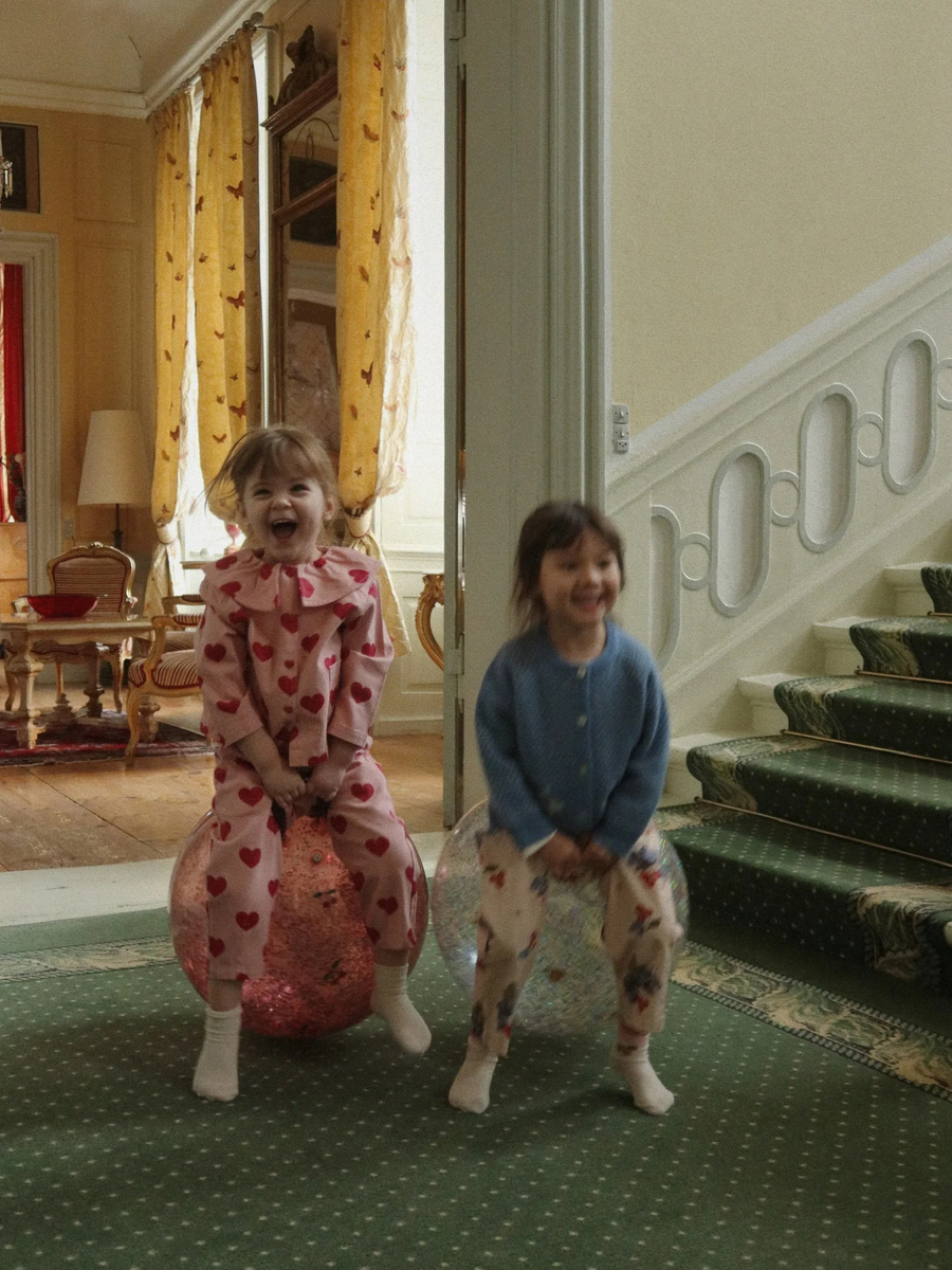 Piłka do skakania Glitter Jump Ball Lemon