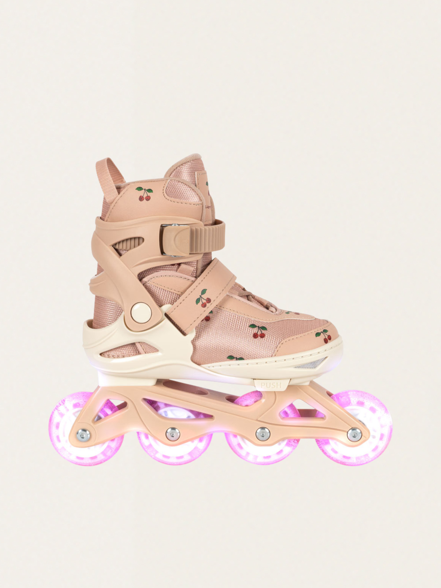 Rolki ze świecącymi kółkami Cherry Blush