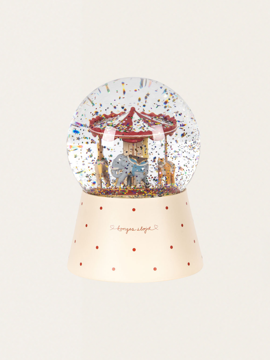 Kula ze śniegiem Sparkling Glow Ball