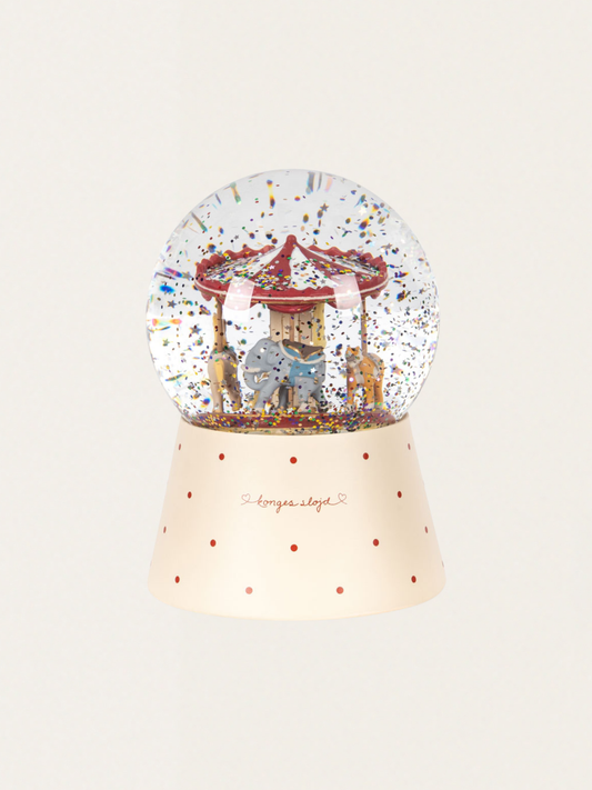 Kula ze śniegiem Sparkling Glow Ball