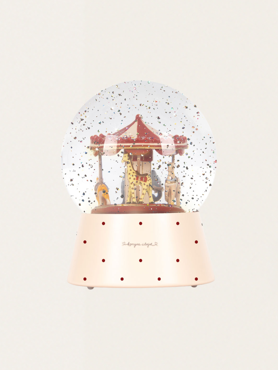 Kula ze śniegiem Sparkling Glow Ball