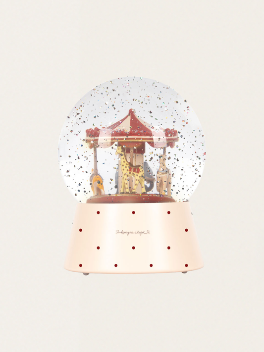 Kula ze śniegiem Sparkling Glow Ball