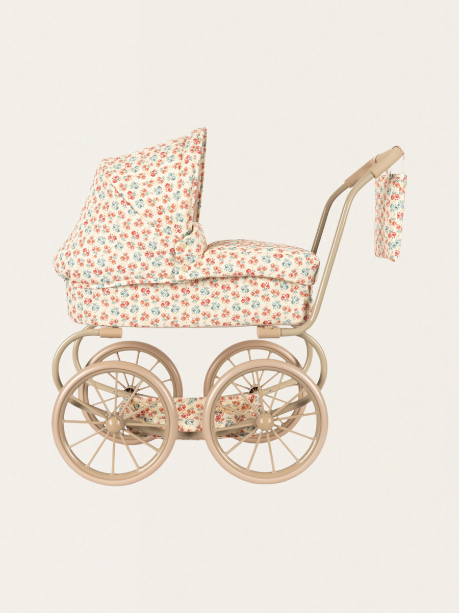 Wózek vintage dla lalek Doll Pram Mini Lumina