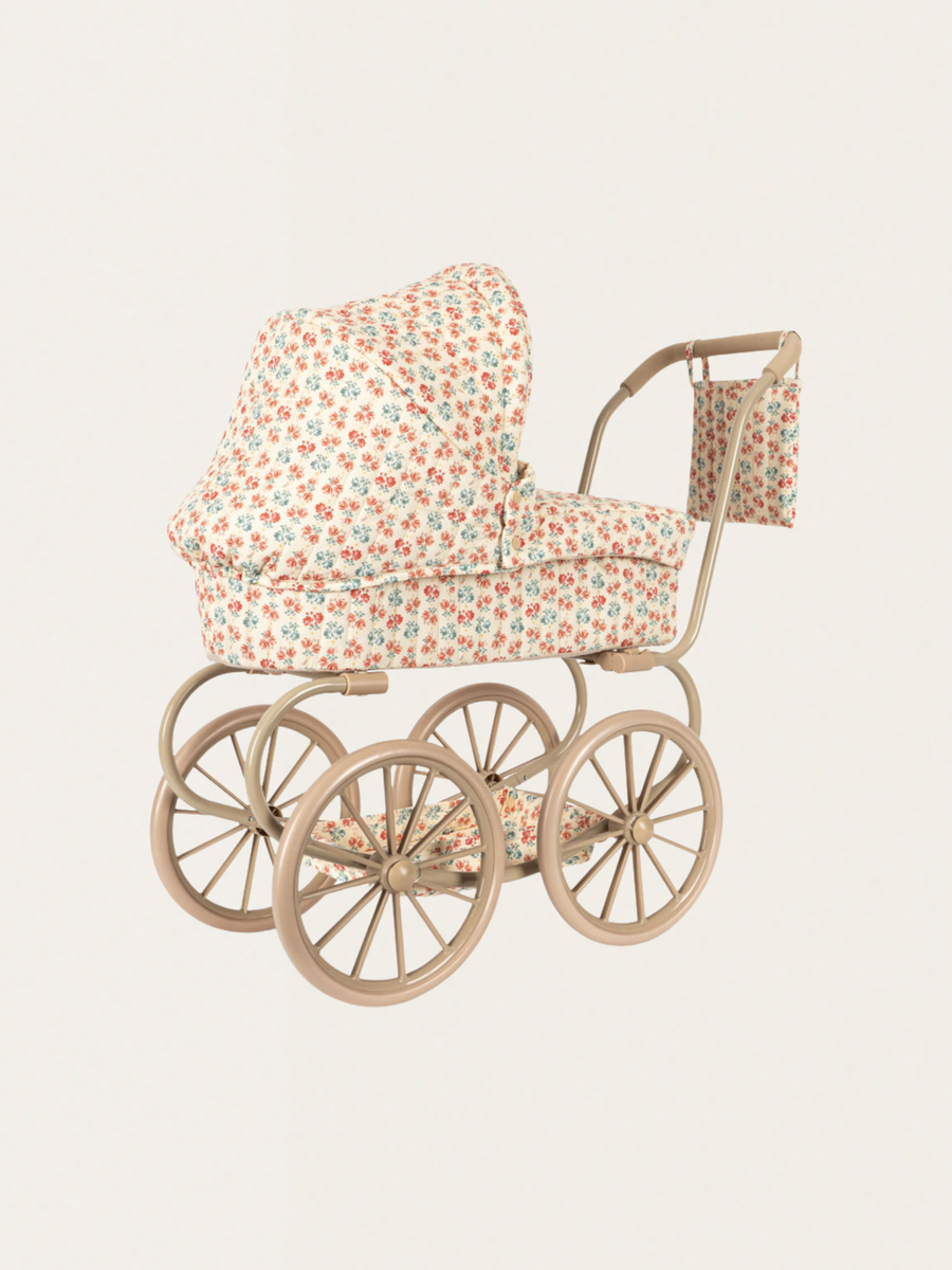 Wózek vintage dla lalek Doll Pram Mini Lumina