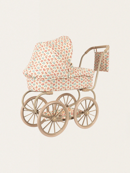 Wózek vintage dla lalek Doll Pram Mini Lumina