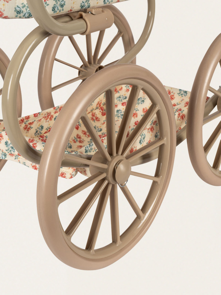 Wózek vintage dla lalek Doll Pram Mini Lumina