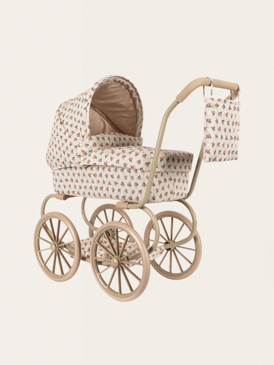 Wózek vintage dla lalek Doll Pram Mini Verona Blues