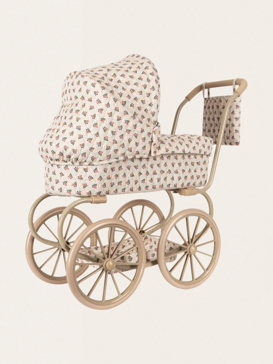 Wózek vintage dla lalek Doll Pram Mini Verona Blues