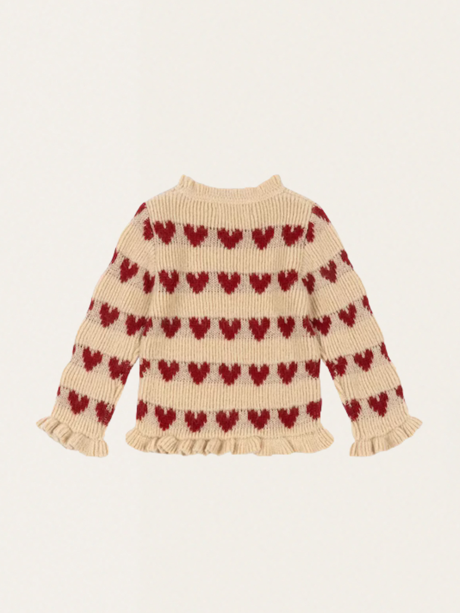 Sweterek z wełną alpaki Laula