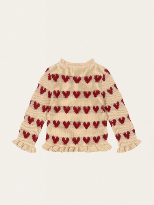 Sweterek z wełną alpaki Laula