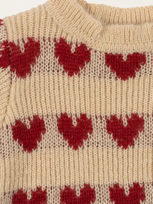 Sweterek z wełną alpaki Laula