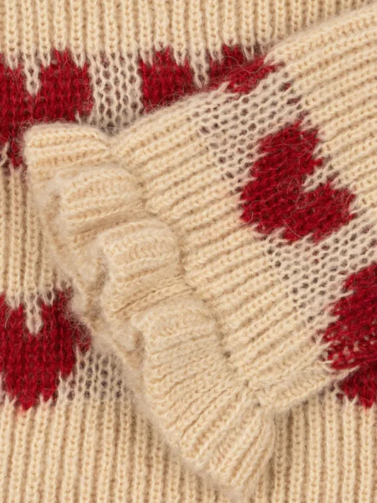 Sweterek z wełną alpaki Laula