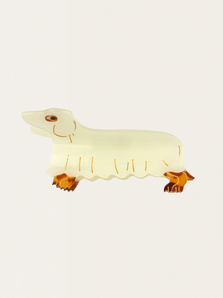 Klamra do włosów Ghost Dog Dachshund