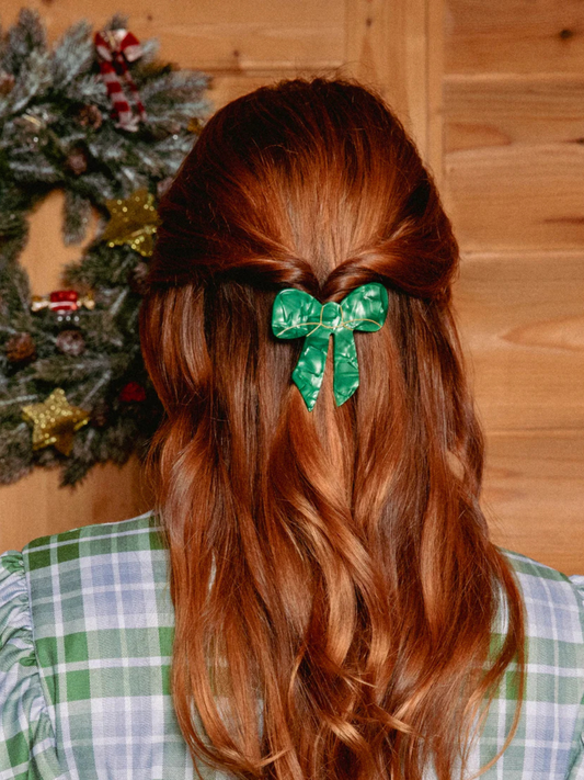 Spinka do włosów Bow Green