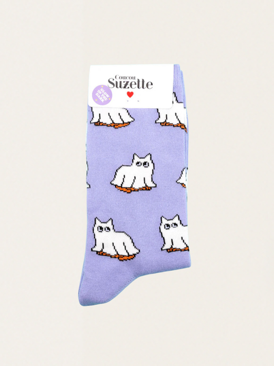 Skarpetki w kotki Ghost Cat