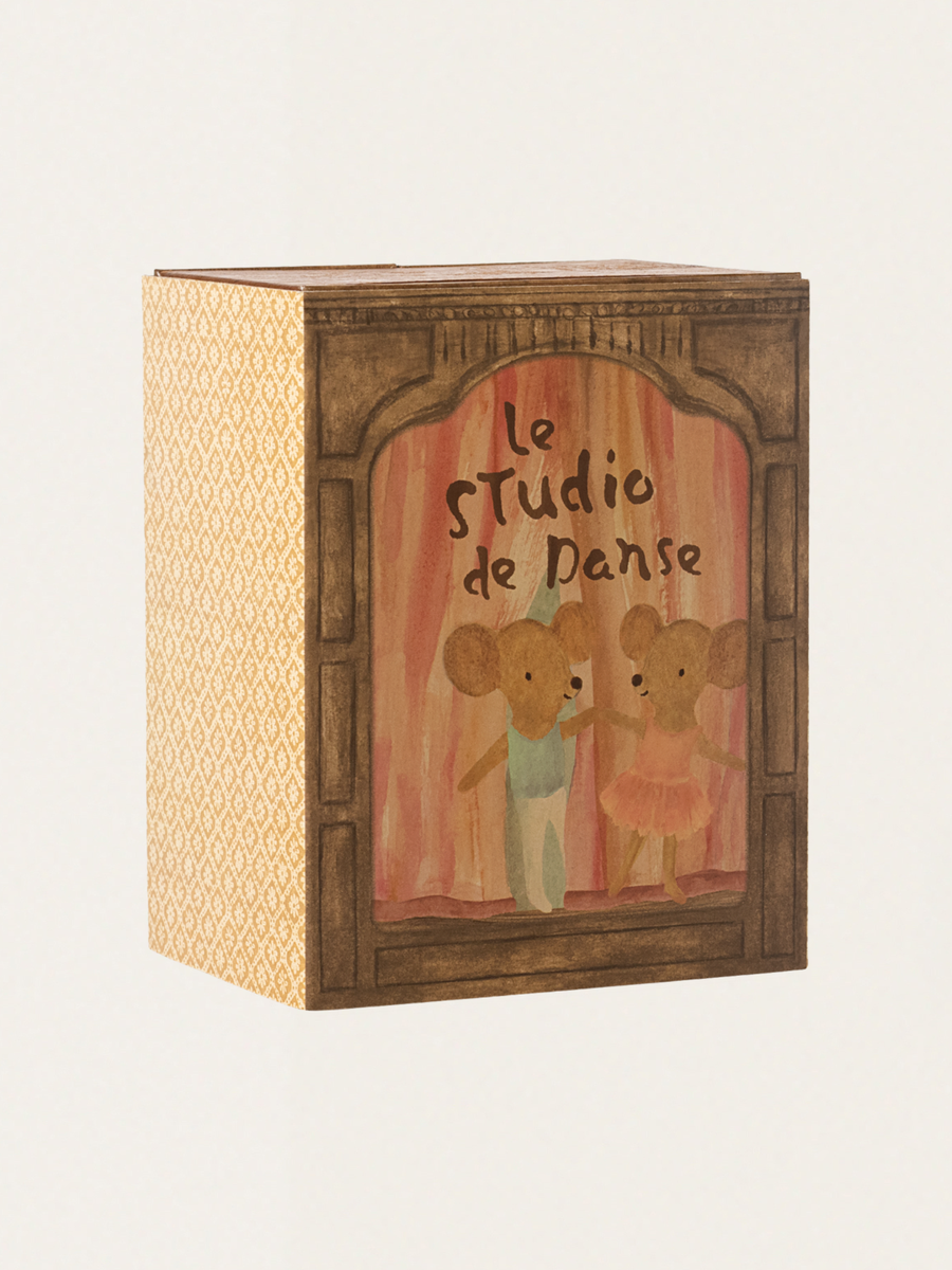 Myszki baletnice w studio tanecznym