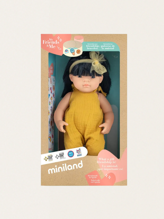 Lalka dziewczynka My Friends & Me 38 cm Azjatka