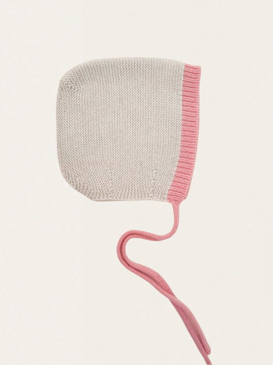 Bonetka z włoskiej wełny merino Dolly