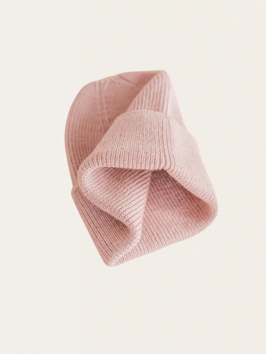 Czapka noworodkowa z włoskiej wełny merino Fonzie