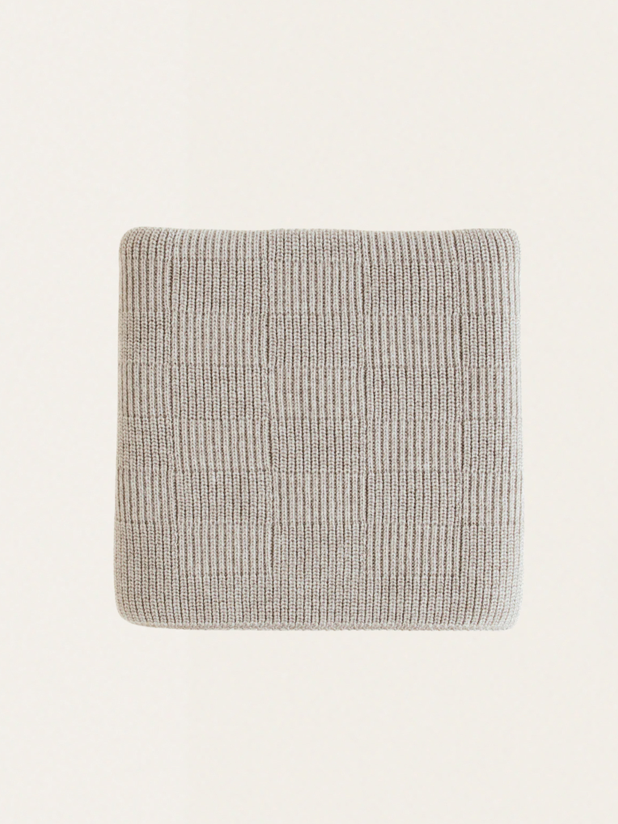 Kocyk z wełny merino Ivy