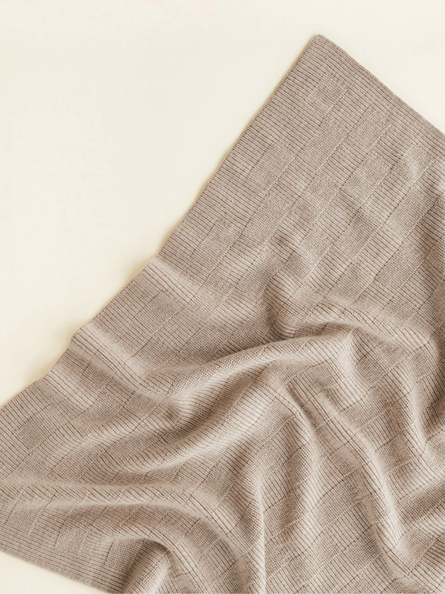 Kocyk z wełny merino Ivy