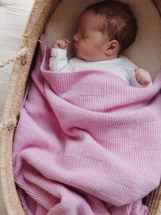 Kocyk z wełny merino Ivy