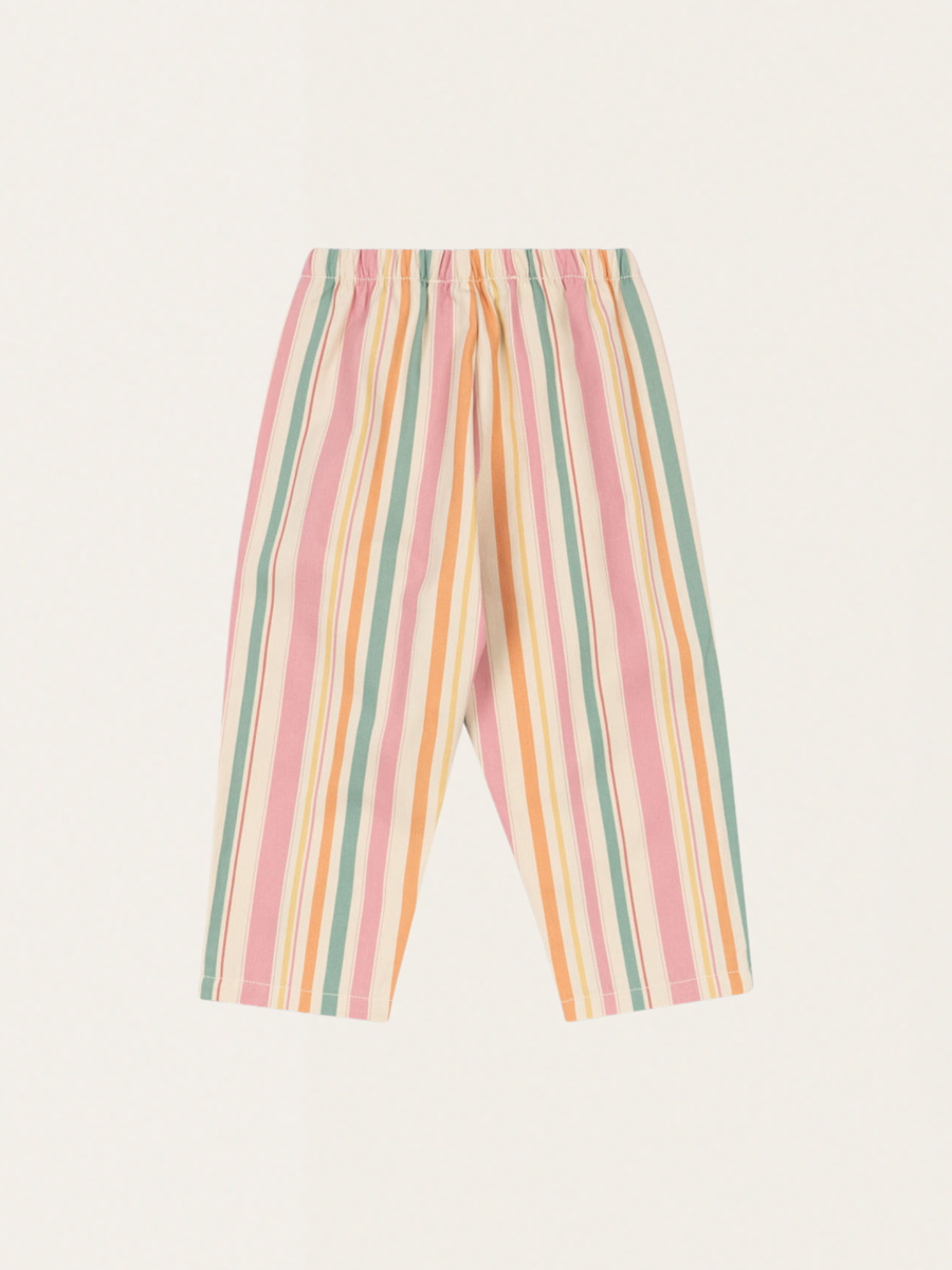 Bawełniane spodnie Frankie Miami Stripe