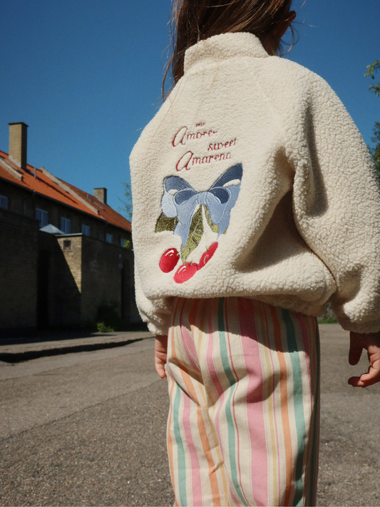 Bawełniane spodnie Frankie Miami Stripe