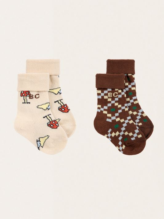 Skarpetki Baby Mush Monster 2-pak