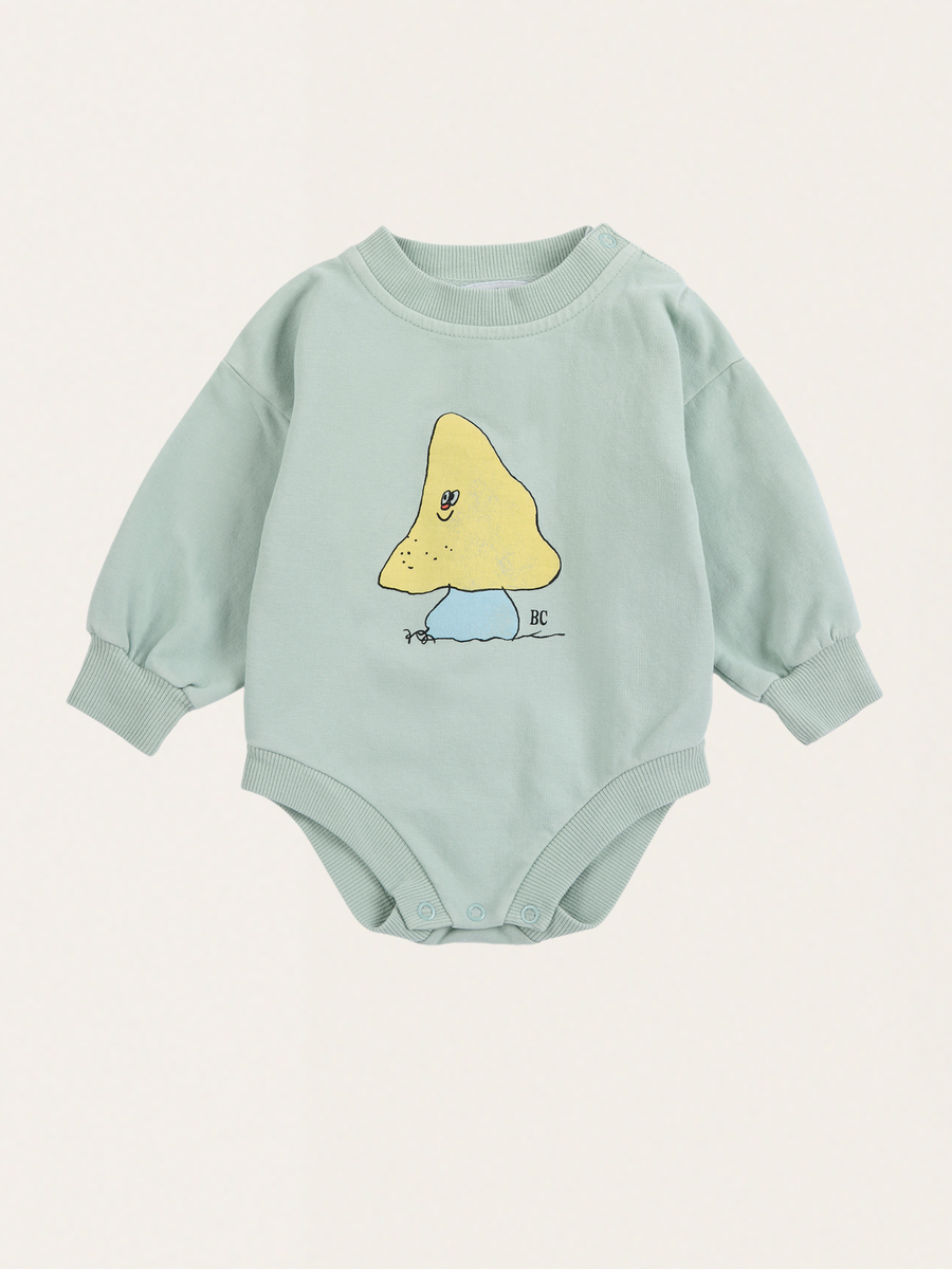 Bawełniane body o kroju bluzy Mush Monster