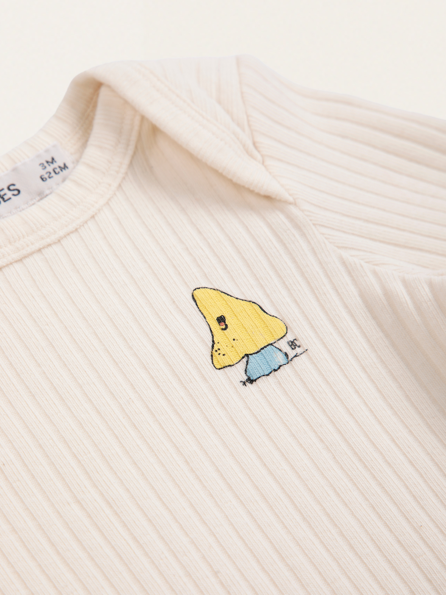 Bawełniany long sleeve Baby Mush Monster