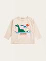 Bawełniany long sleeve Baby Lake Monster