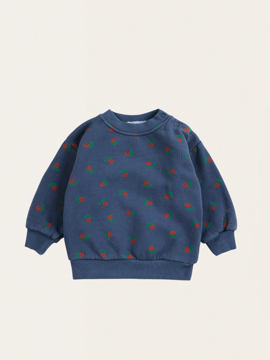 Bawełniana bluza Baby Stamp Bloom all over