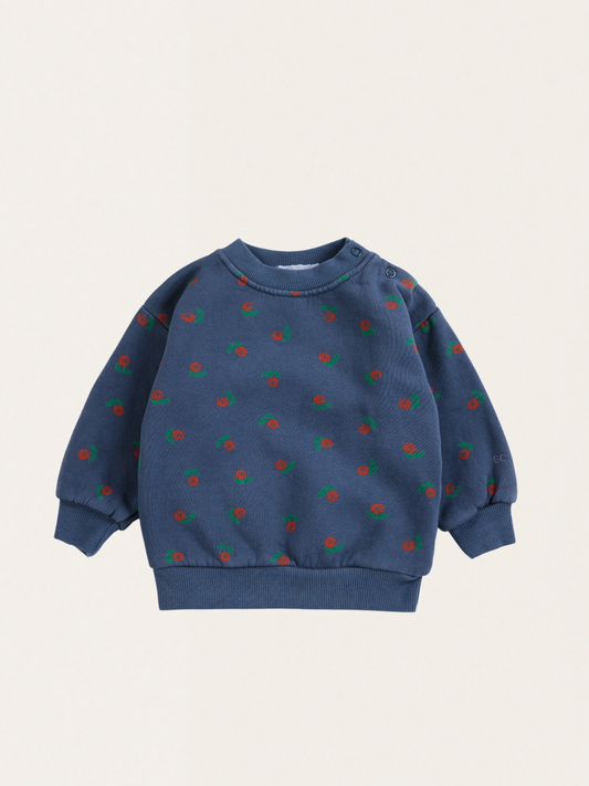 Bawełniana bluza Baby Stamp Bloom all over