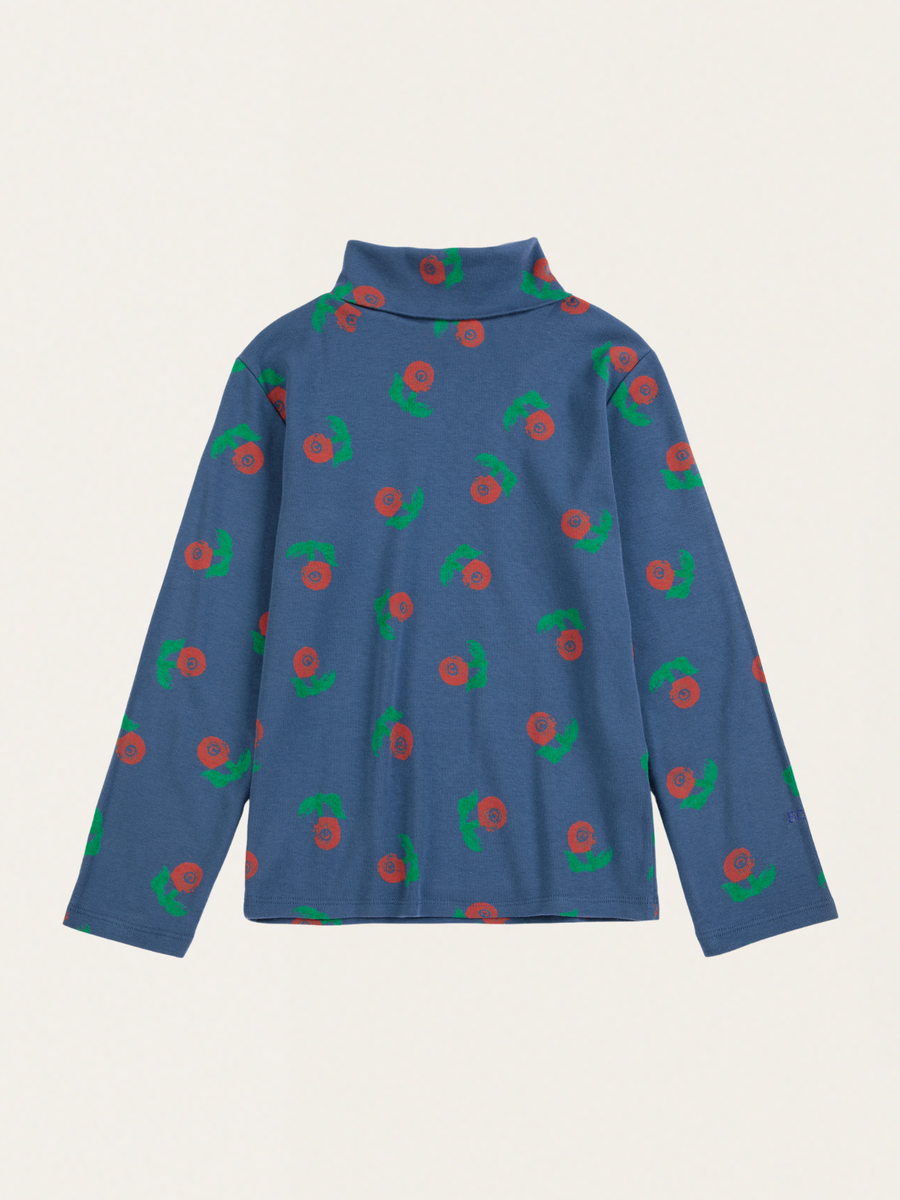 Bawełniany golf Kids Stamp Bloom all over