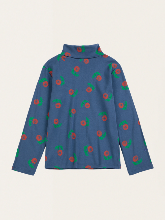 Bawełniany golf Kids Stamp Bloom all over