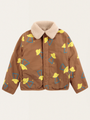 Ciepła dwustronna kurtka Kids Pixel Abduction all over