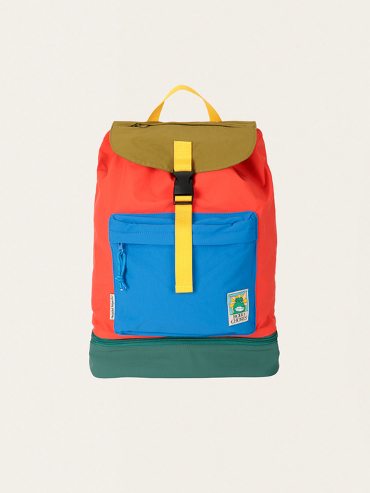 Plecak szkolny Beast Tag color block red
