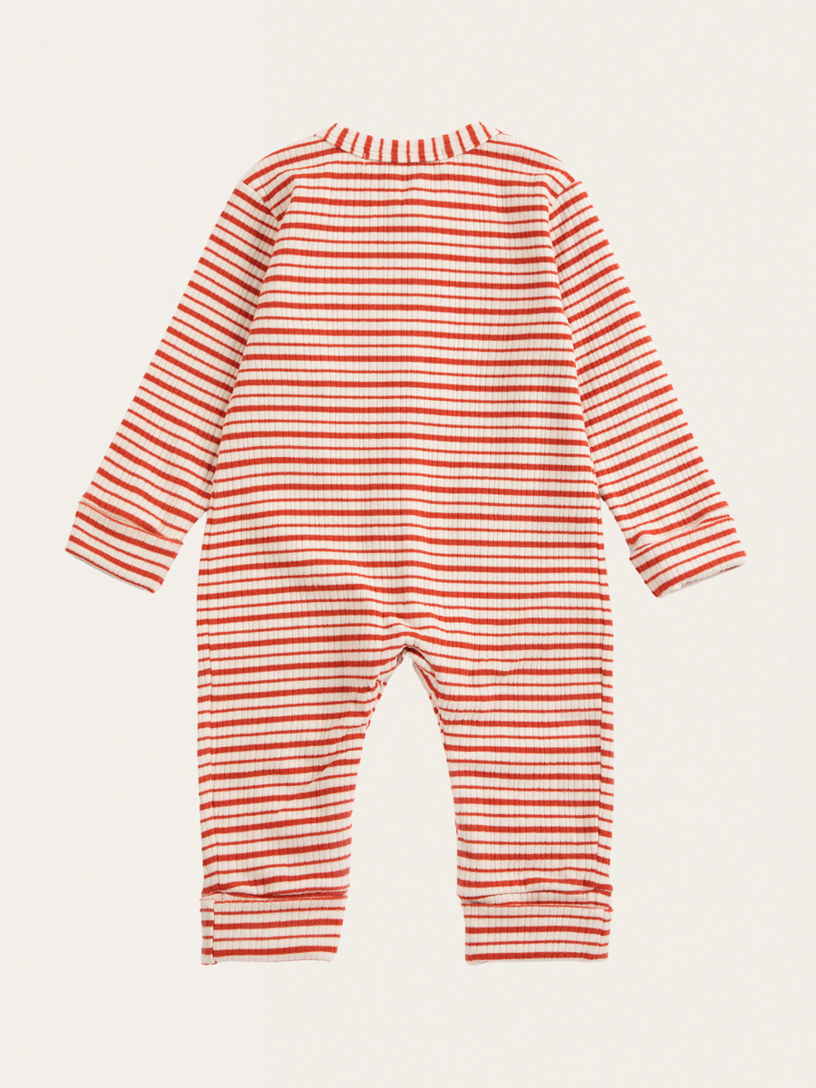 Bawełniane śpioszki Baby Mush Monsters Duo stripes