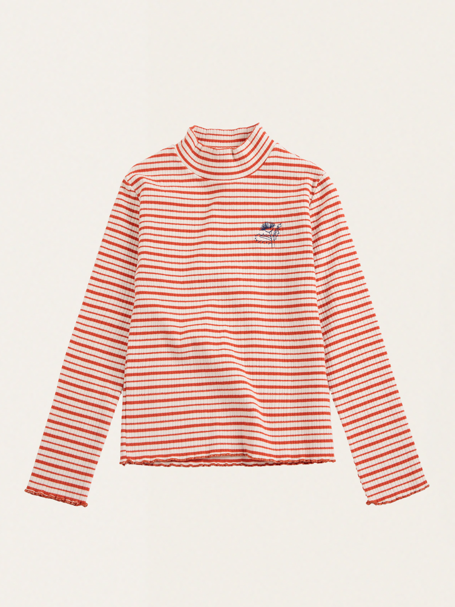Bawełniany long sleeve Kids Energy Flower Stripes
