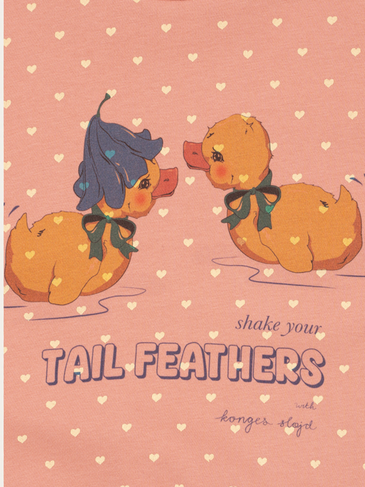 Bawełniana bluza Spotty Coeur Feathers