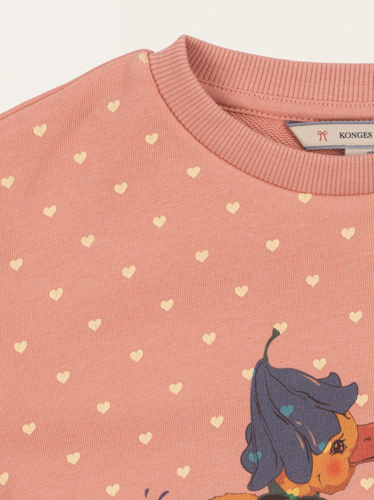 Bawełniana bluza Spotty Coeur Feathers