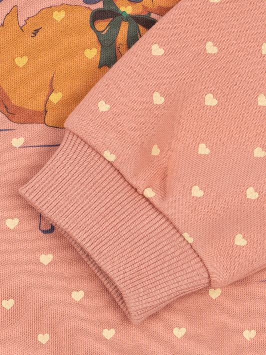 Bawełniana bluza Spotty Coeur Feathers